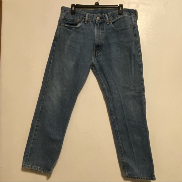 Levi’s‎ Jeans Mens Size 36X30 Blue Denim Work Wear Rodeo Medium Wash Cowboy 505 - Picture 1 of 15